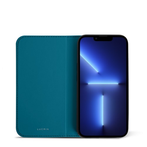 Custodia a portafoglio minimalista per iPhone 13 Pro