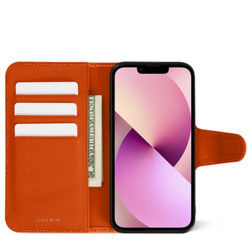 Custodia a portafoglio di lusso per iPhone 13