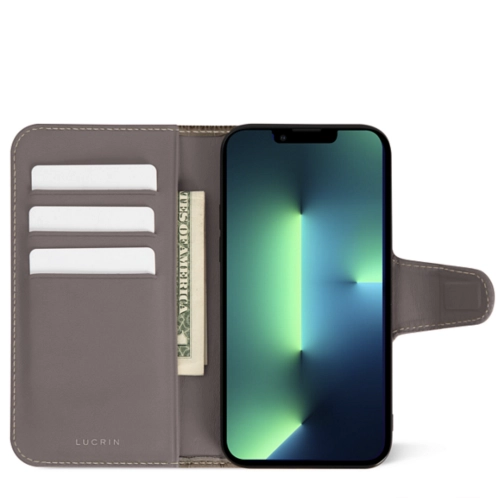 iPhone 13 Pro Max Luxury Wallet Case