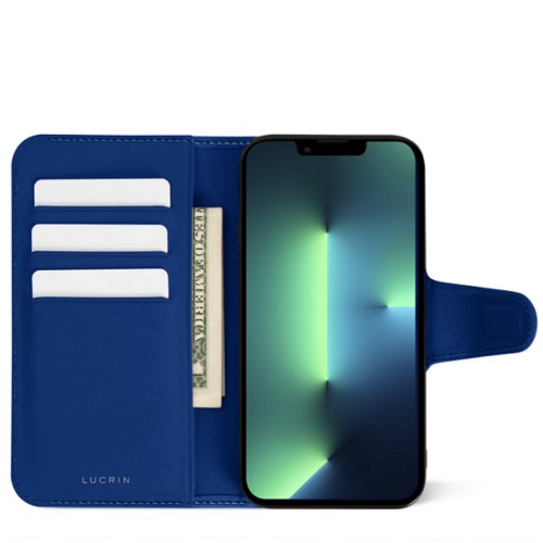 Custodia a portafoglio di lusso per iPhone 13 Pro Max