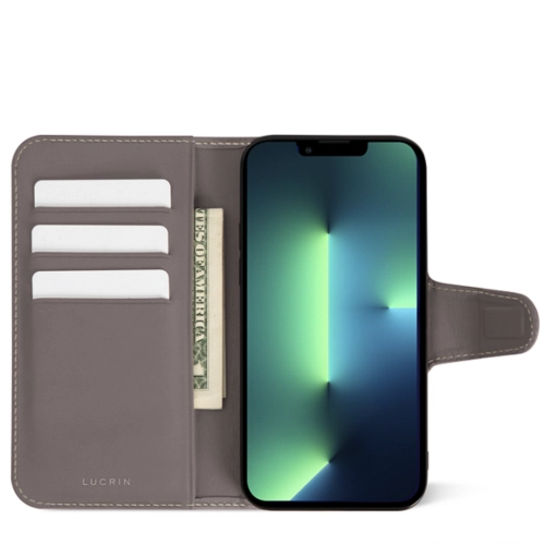 iPhone 13 Pro Max Luxury Wallet Case
