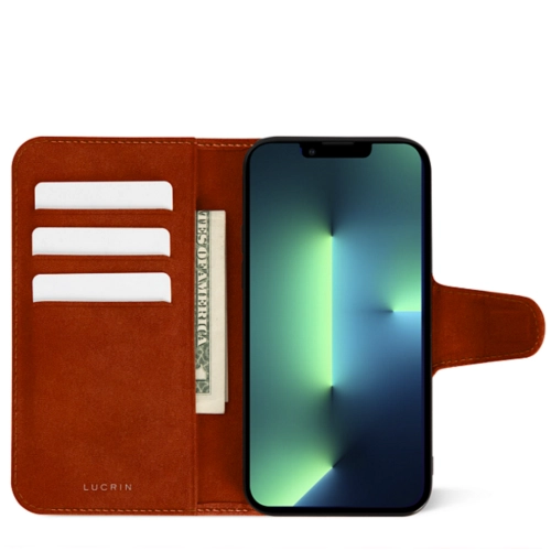 iPhone 13 Pro Max Luxury Wallet Case