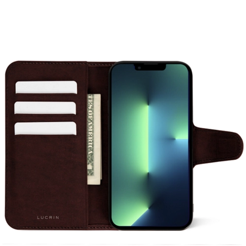 iPhone 13 Pro Max Luxury Wallet Case