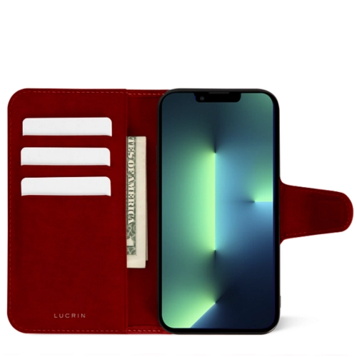 iPhone 13 Pro Max Luxury Wallet Case