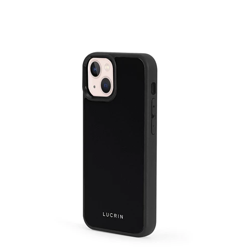 iPhone 13 Luxury Hand-Crafted Smooth Leather Cover  by Lucrin  Brown