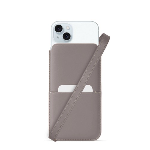 Custodia con tracolla - iPhone 15