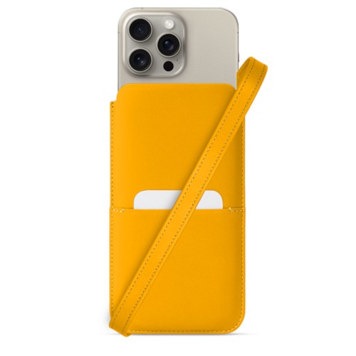 Custodia con tracolla - iPhone 15 Pro Max