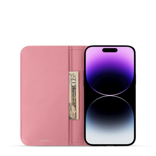 Custodia a portafoglio minimalista - iPhone 14 Pro