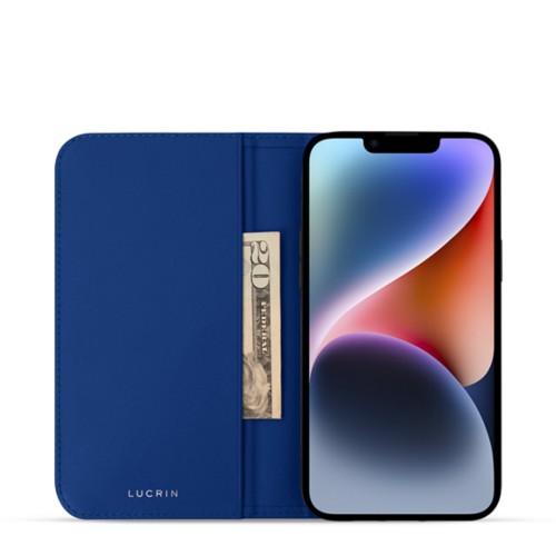 Custodia a portafoglio minimalista - iPhone 14 Plus
