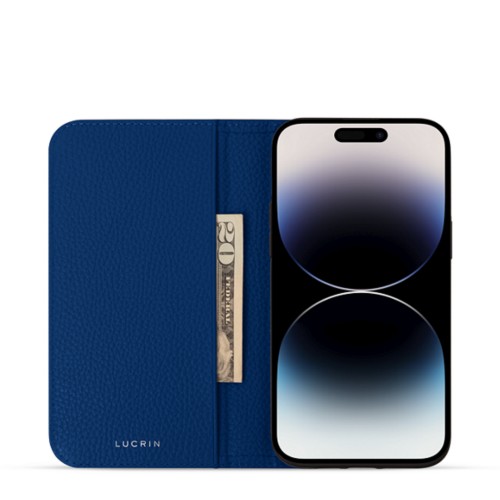 Custodia a portafoglio minimalista - iPhone 14 Pro Max