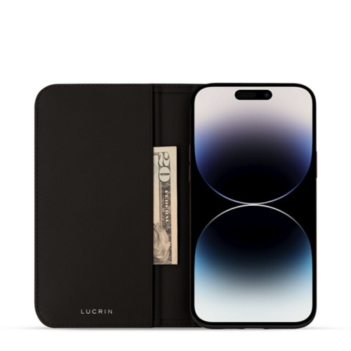 Custodia a portafoglio minimalista - iPhone 14 Pro Max
