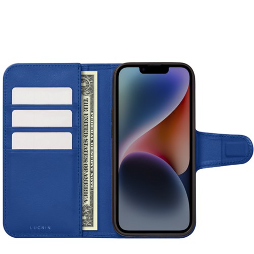 Custodia a portafoglio di lusso - iPhone 14 Plus