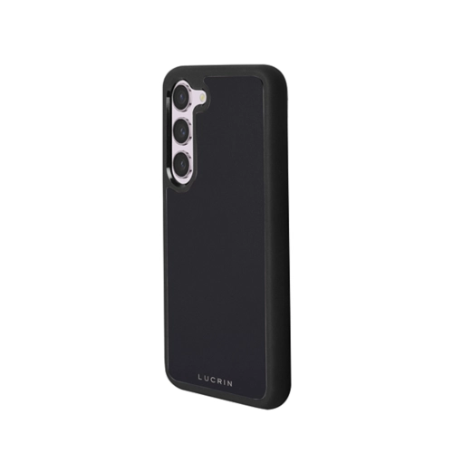 三星 Galaxy S23 手机壳 - Black - Smooth Leather