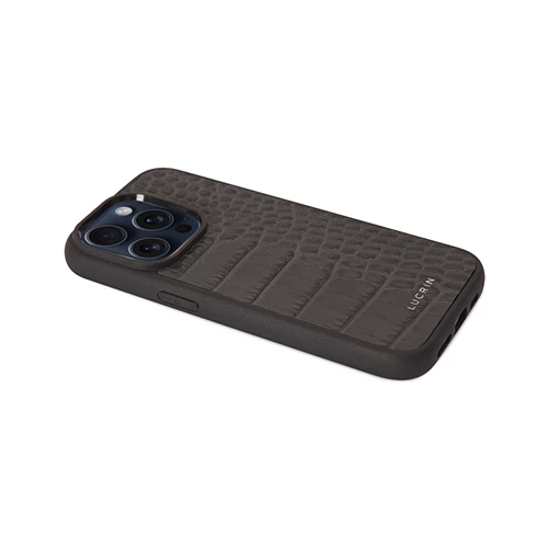 Coque Portefeuille Rabat / Magnétique Simili Cuir Noir iPhone 15 Pro Max