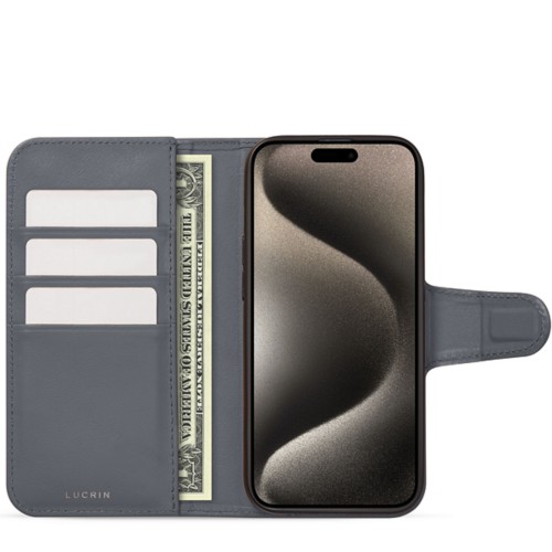 Luxe Portemonneehoesje - iPhone 15 Pro Max