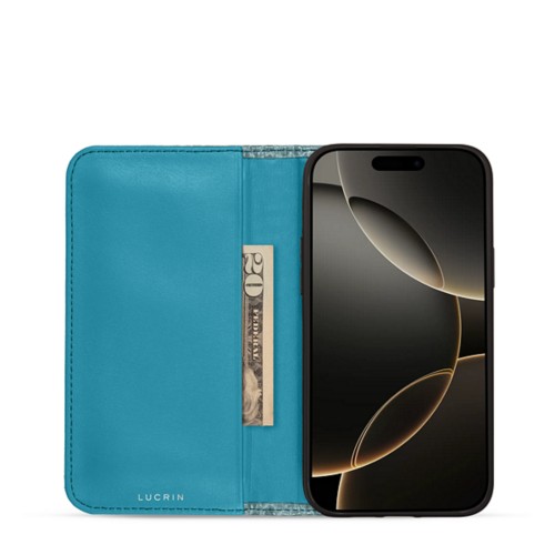 Funda cartera minimalista - iPhone 16 Pro