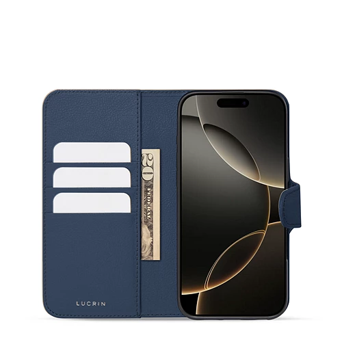 Caseme Portafoglio retrò 8 in 1 con scomparto per le monete (Apple iPhone 13 Pro