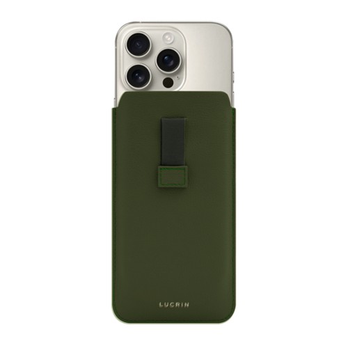 Custodia con linguetta - iPhone 16 Pro
