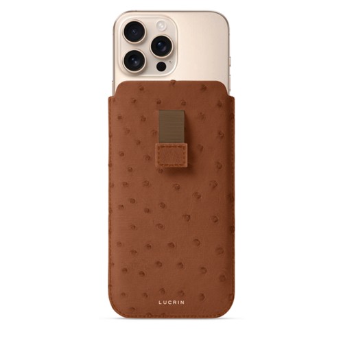 Custodia con linguetta - iPhone 16 Pro Max