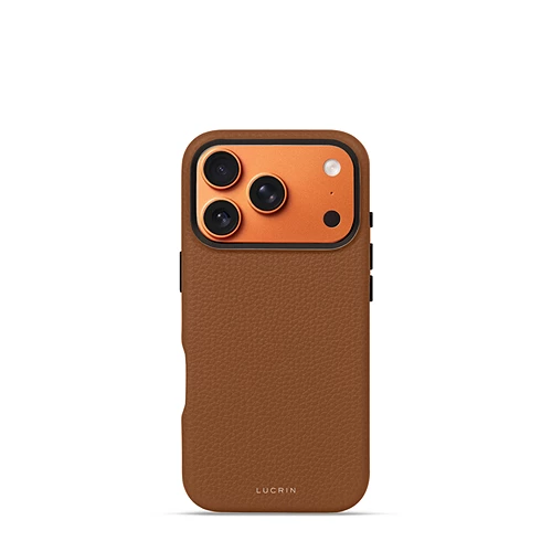 Luxury Leather Bumper Case for iPhone 17 Pro Max | LUCRIN Geneva