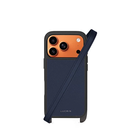 iPhone用 青と白のバンパーフレーム
