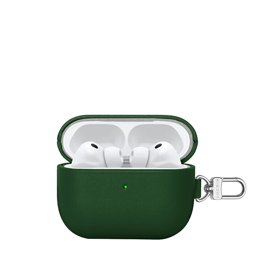 AirPods Pro 3 レザーケース カラビナ付き | LUCRIN