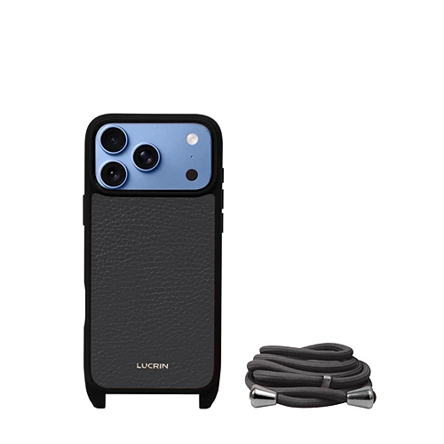 Premium Crossbody Cord Case for iPhone 18 Pro | LUCRIN Geneva