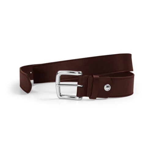 Men's Belt - Width 4 cm