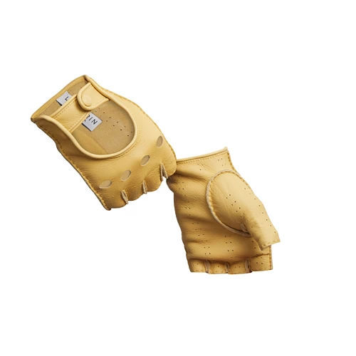 エレガントなレザードライビンググローブ（レディース）