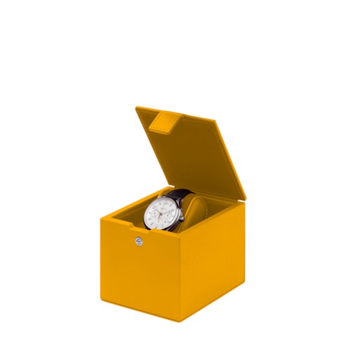 真皮手錶盒，可裝2隻手錶