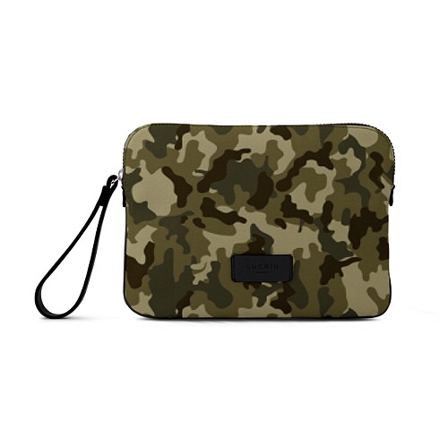 Bolsa de Lona - Verde Escuro-Preto - Camuflado