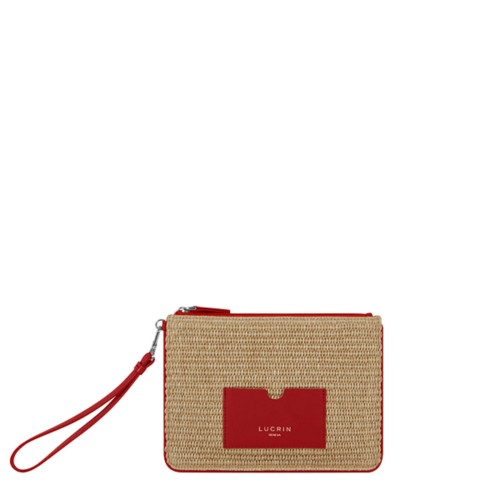 Pochette in rafia per l’estate - Formato classico