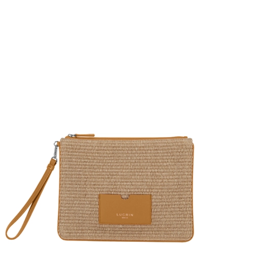 Raffia zomeretui - groot - Natuur - Soepel Leer