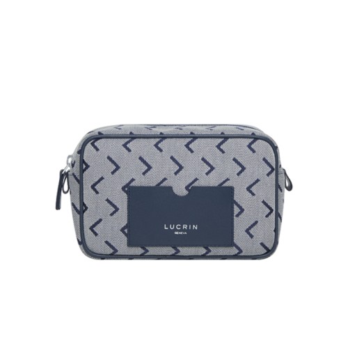 Travel Toiletry Bag in Premium Fabric - Large Size
