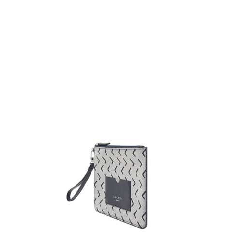Etui uit premium stof - Standaard grootte - Marineblauw - Jacquard Canvas