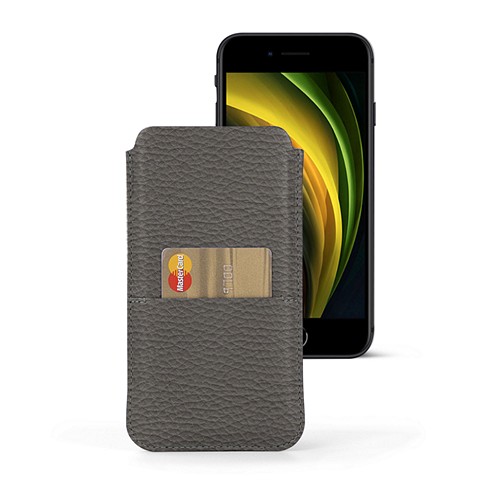 iPhone SE pouch with pocket