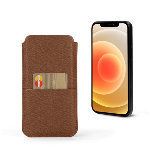 Housse iPhone 12/12 Pro avec poche