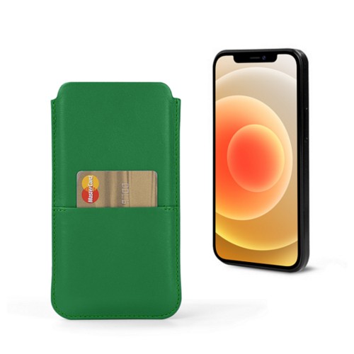 Housse iPhone 12/12 Pro avec poche