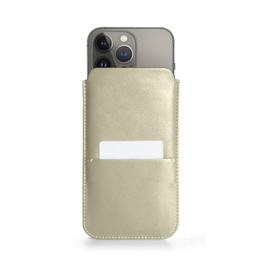 Custodia con tasca per iPhone 13 Pro