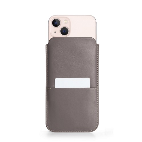 Custodia con tasca per iPhone 13