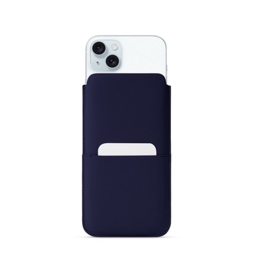 Custodia di lusso con tasca - iPhone 15