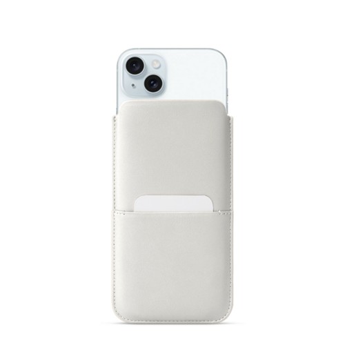Custodia di lusso con tasca - iPhone 15