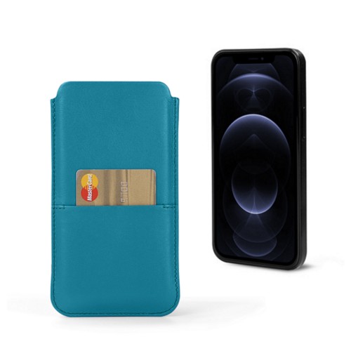 Custodia per iPhone 12 Pro Max con tasca