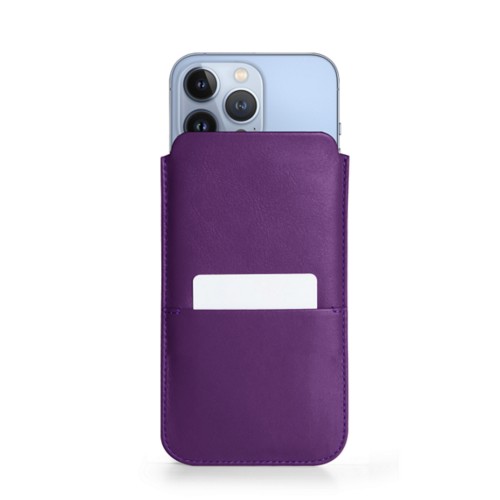 Custodia con tasca per iPhone 13 Pro Max