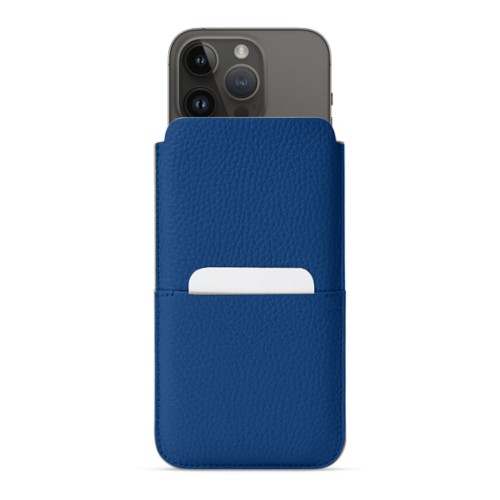 Fodral med ficka - iPhone Pro Max