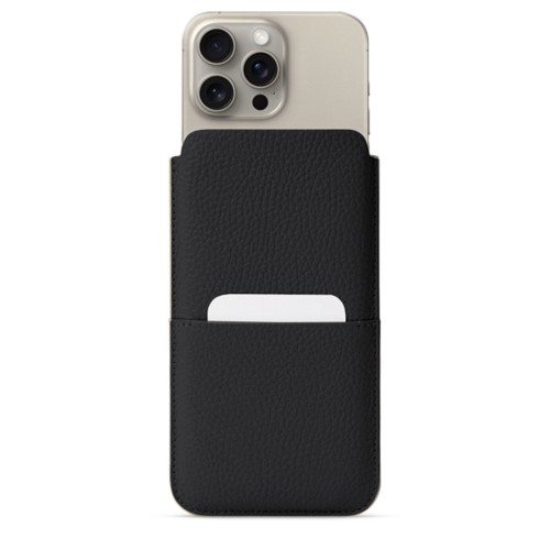 Custodia di lusso con tasca - iPhone 15 Pro Max