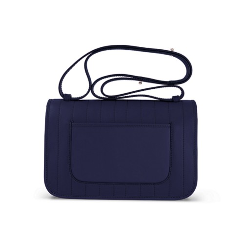 Schultertasche für Damen mit Nadelstreifen - MV