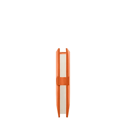 Medium Organizer 2027 Leather Agenda Binder | LUCRIN - Orange