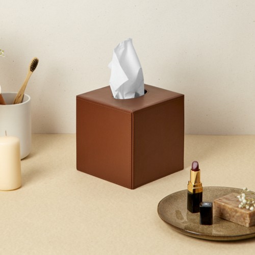 New Leather Tissue Box Cover 