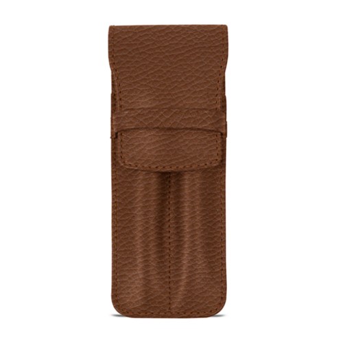 Astuccio con patta - 2 penne